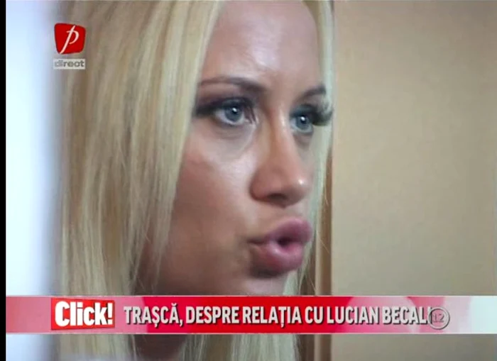 Simona Traşcă a vorbit despre relaţia cu Lucian Becali