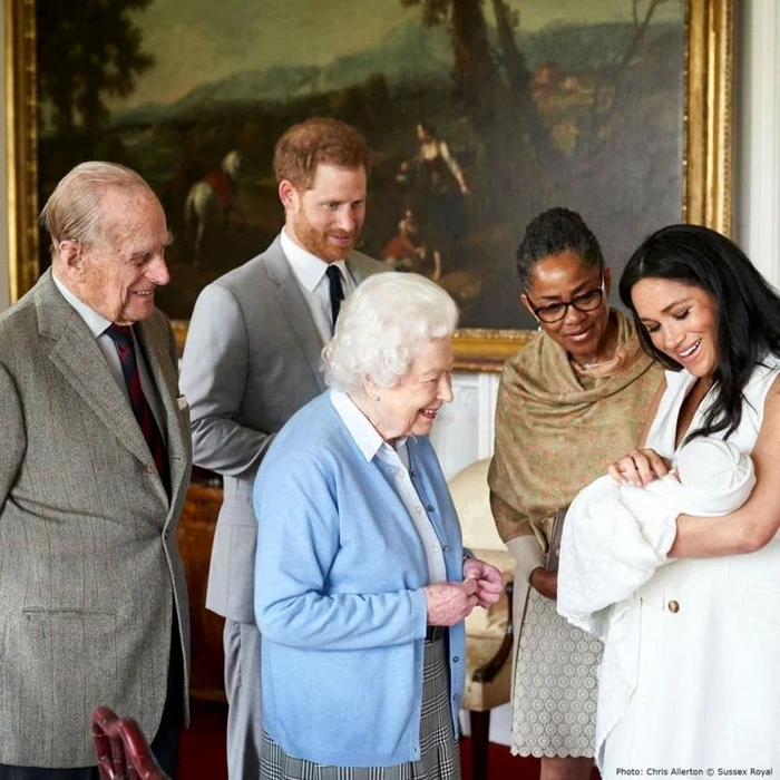 O parte din familia regală britanică. Foto: Profimedia