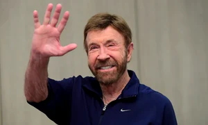 Chuck Norris la un eveniment în 2018 FOTO EPA-EFE
