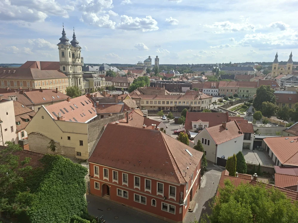centrul orașului Eger