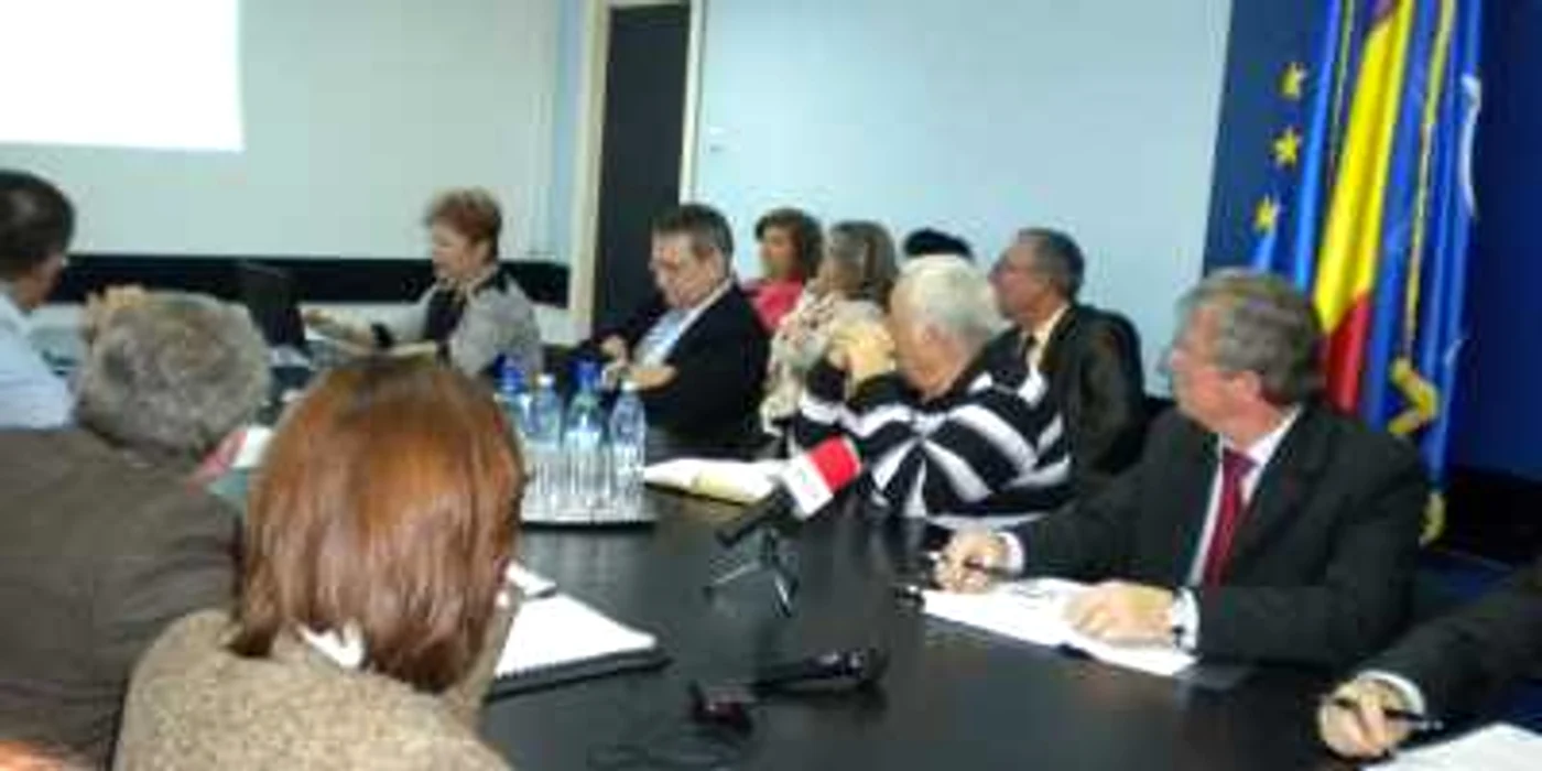 Şedinţa Colegiului Prefectural Sălaj (FOTO Instituţia Prefectului)
