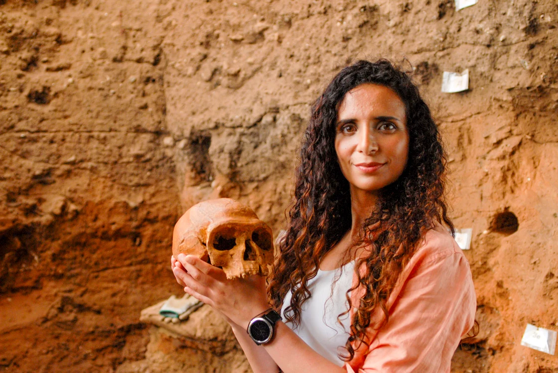 Ella Al-Shamahi a realizat numeroase serii documentare despre istoria omenirii. FOTO: BBC
