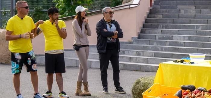 Alina Pușcău și Serghei Mizil, la “Poftiți pe la noi- Poftiți la întrecere” foto: Antena1