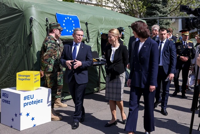 Kaja Kallas a anunțat că UE a aprobat un sprijin de 60 de milioane de euro. FOTO: Army