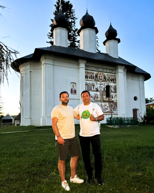 Mihai Morar și Daniel Buzdugan.