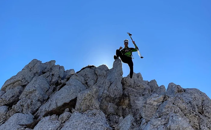 Vlad Dobre practică mountain bike de circa 15 aniFoto: Facebook / Vlad Dobre