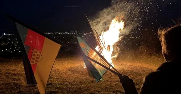 Foc de veghe în Ținutul Secuiesc / Foto: Székelyföld 