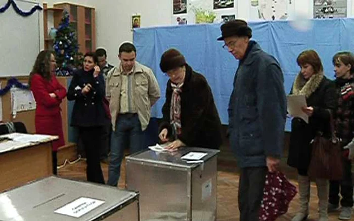 Prezenţa la vot e scăzută şi în Brăila. FOTO: Nicoleta Butnaru