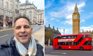 Dan Negru, Londra, foto captura video Instagram Shutterstock jpg