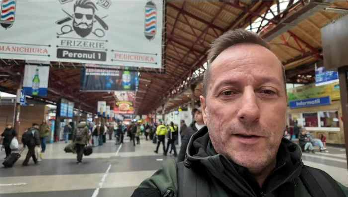 Turistul britanic a stat două zile în Capitală FOTO YouTube