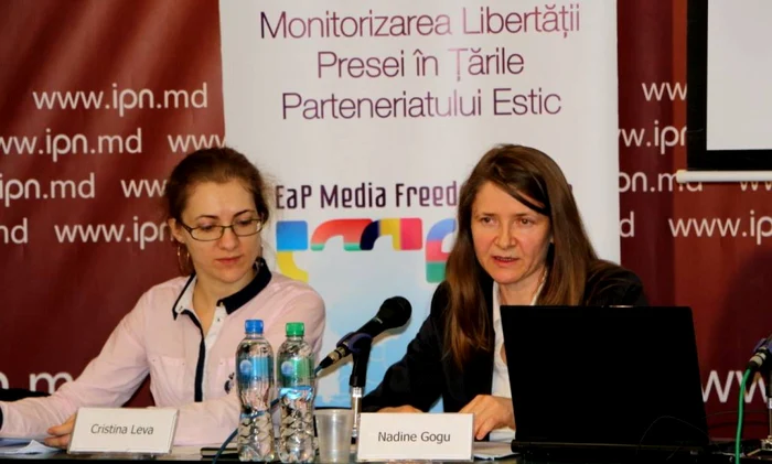 Lansarea studiului privind libertatea presei în ţările Parteneriatului Estic. FOTO: Centrul pentru Jurnalism Independent din Moldova