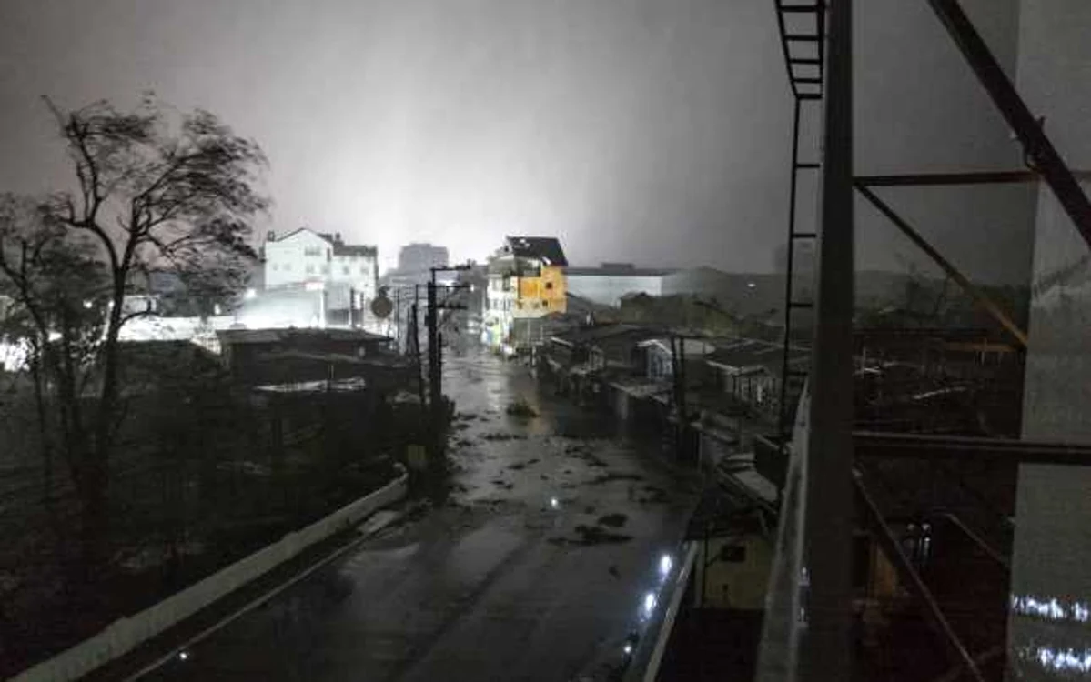 Taifunul Mangkhut FOTO Guliver/ Getty Images