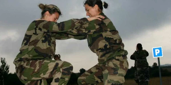 Ioana Pristavu a participat la o pregătire în stil comando * Foto: Arhiva personală
