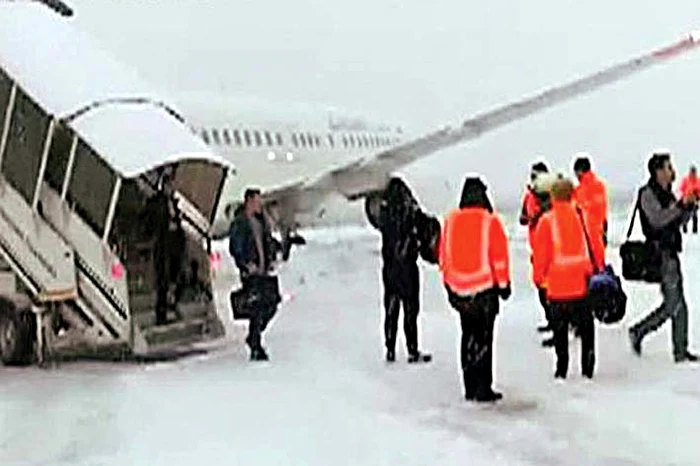 Pasagerii au răsuflat uşuraţi după experienţa înfricoşătoare