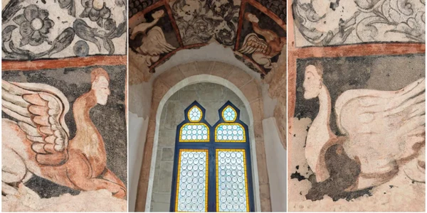 Picturi unicat descoperite la Castelul Corvinilor Foto Muzeul Castelului Corvinilor jpg
