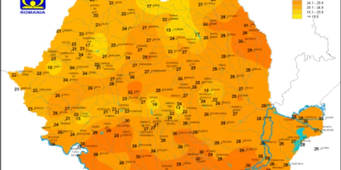 Temperaturi de groază!