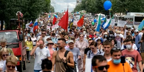 Protest Habarovsk FOTO AFP