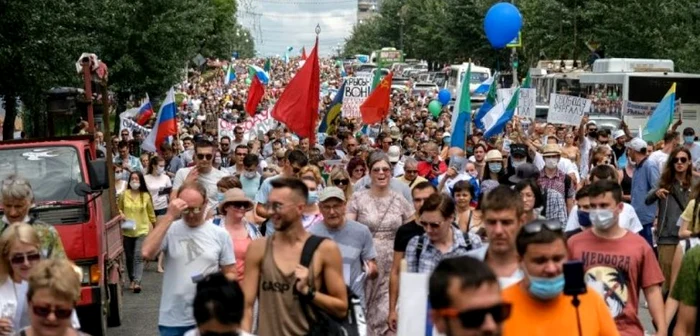 Protest Habarovsk FOTO AFP