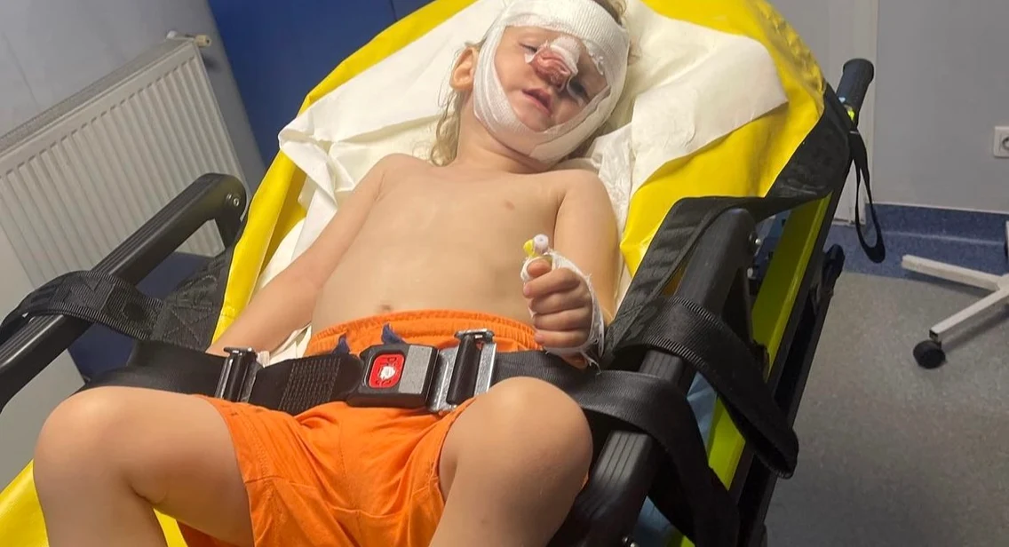 În urma accidentului, toți membri familiei au ajuns la spital, în mod special cei doi copii având nevoie de îngrijiri medicale