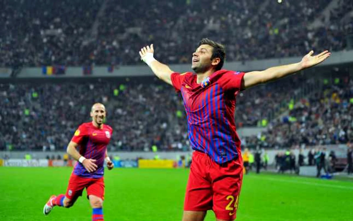 Steaua ar putea pierde calificarea în 16-imile din Liga Europa. FOTO Mediafax