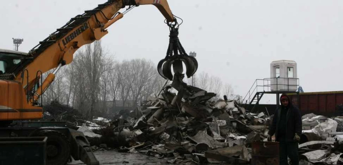 Fierul vechi furat ajunge la centrele de colectare/Foto Adevărul 
