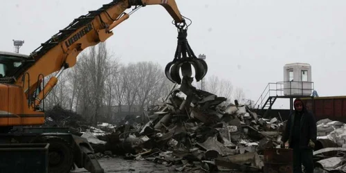 Fierul vechi furat ajunge la centrele de colectare/Foto Adevărul 