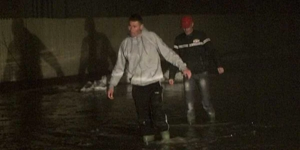 Zece gospodării au fost inundate la Cilibia