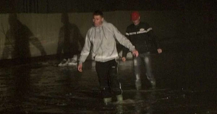 Zece gospodării au fost inundate la Cilibia