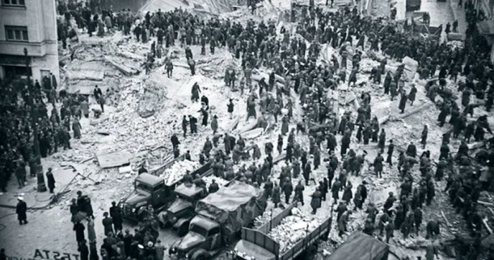 Cutremurul din 1940 a fost  cel mai mare ca număr de victime-1600    FOTO: Blog Mircea Ordean