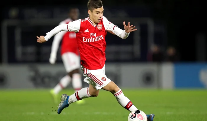 Cătălin Cîrjan, de pe Emirates, pe Giulești. Foto Getty images 
