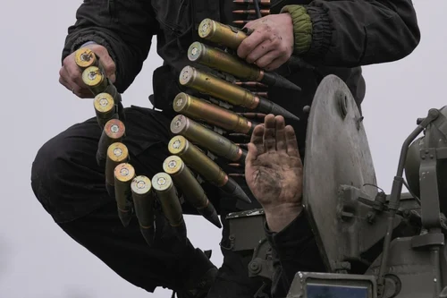 Imagini emoţionante din războiul din Ucraina FOTO Vadim Ghirdă AP