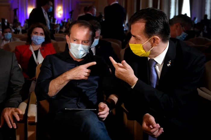 
    Florin Citu și Ludovic Orban se luptă pentru șefia PNLfoto: Mediafax  