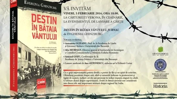 Lansarea oficială a jurnalului Evgheniei Ghinzburg, „Destin în bătaia vântului” jpeg