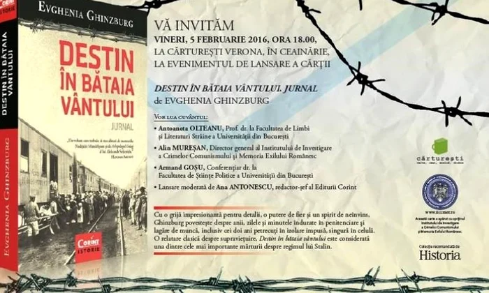 Lansarea oficială a jurnalului Evgheniei Ghinzburg, „Destin în bătaia vântului” jpeg