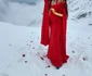 Seling, în zăpadă