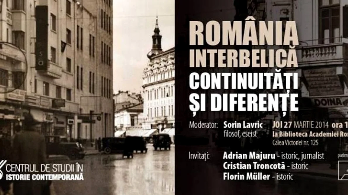 Dezbaterile CSIC: România interbelică Continuități și diferențe jpeg