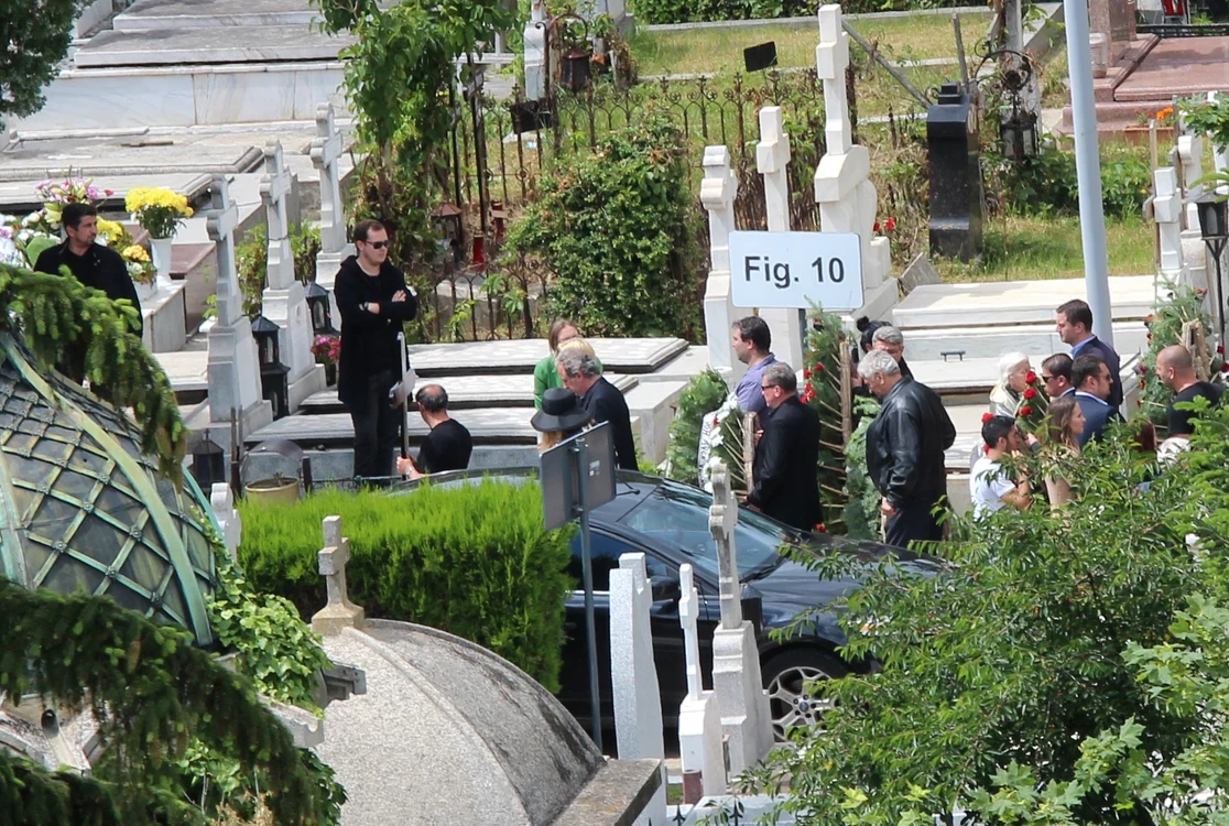 Dan Condrea a fost înmormântat în Cimitirul Sfânta Vineri din București