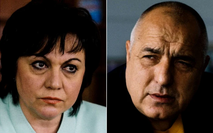 Şefa socialiştilor bulgari, Kornelia Ninova şi Boiko Borisov, liderul formaţiuni de centru-dreapta, GERB