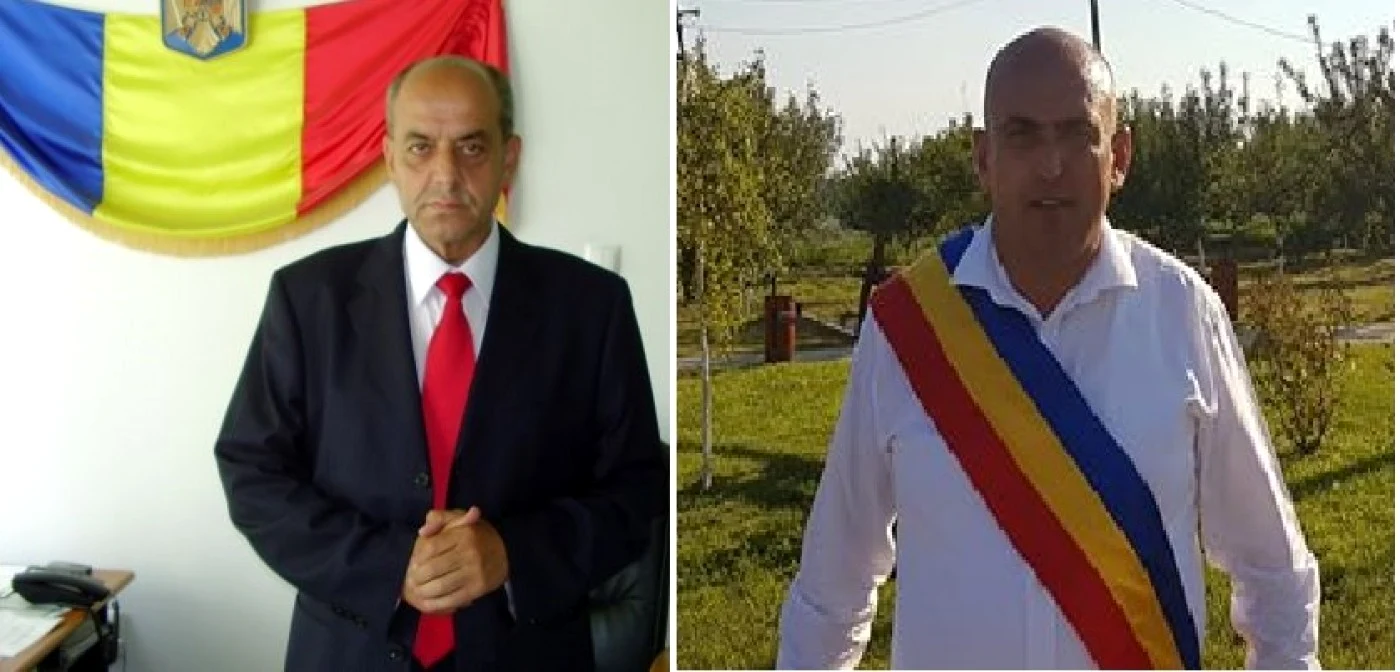 Ion Cîlea (foto stânga), fostul preşedinte al CJ Vâlcea, va avea o statuie ridicată de primarul comunei Mădulari, Dan Dimulescu, (foto dreapta); Foto colaj Adevărul şi Râmnicu Vâlcea Week