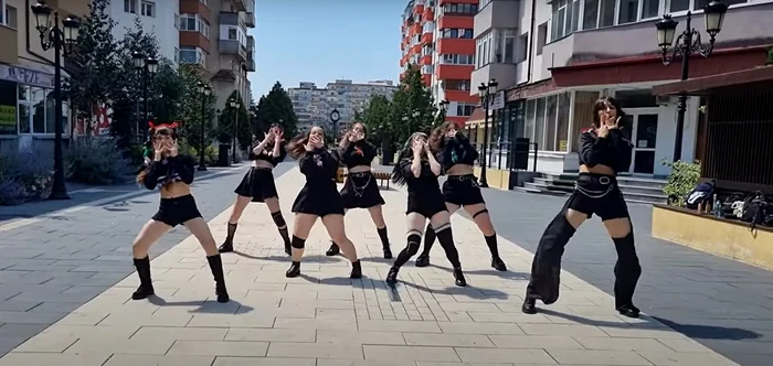 X-Scape, singura trupă de dans „stil k-pop” din Târgoviște. FOTO: Arhiva personală
