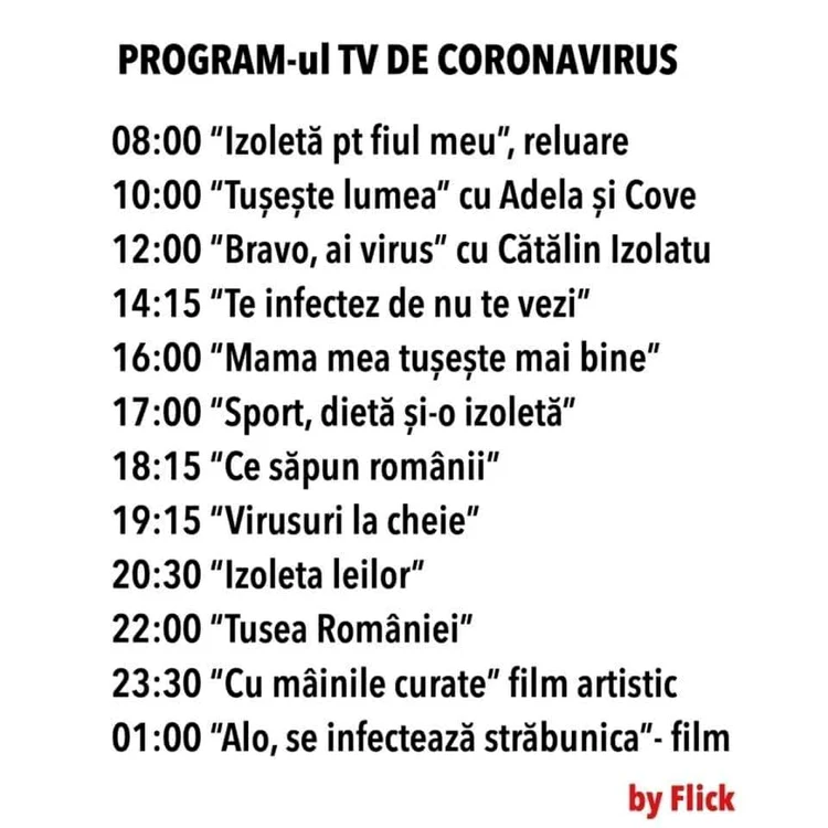 program coronavirus