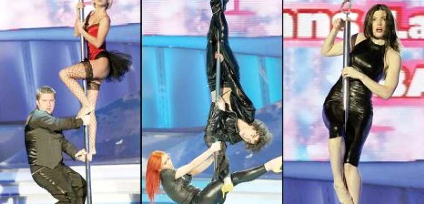 Dana Rogoz s-a unduit provocator la primul dans cu actorul Pavel Bartoş
