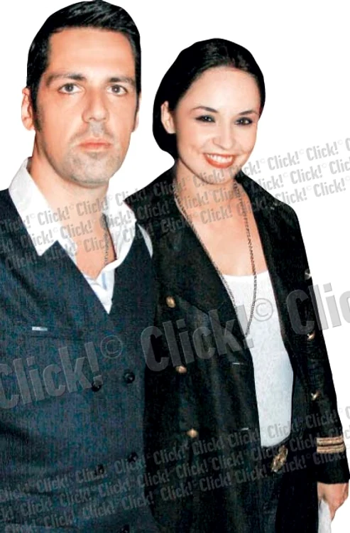 Andreea Marin şi Ştefan Bănică jr. s-au căsătorit în 2006 (FOTO: MEDIAFAX / LIVIU ADĂSCĂLIŢEI)