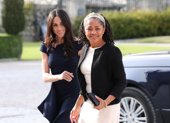 Meghan Markle, alături de mama sa, Doria 