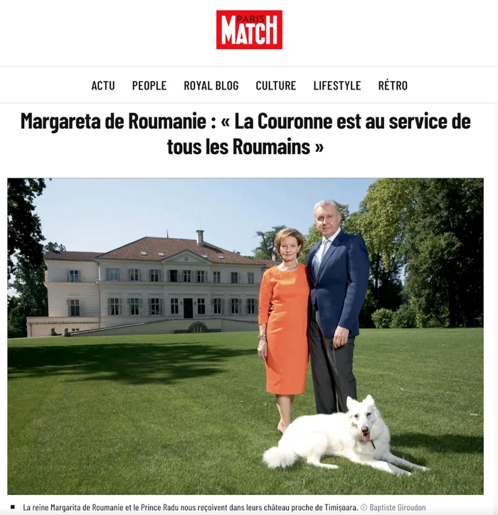 captura Paris Match Margareta de Roumanie jpeg