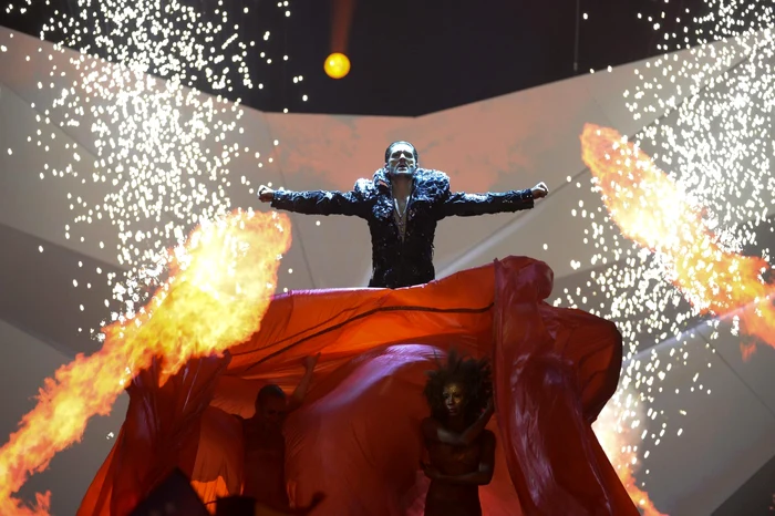 Artistul din Ploieşti este nemulţumit de loteria de la Eurovision, considerând că i s-au furat voturile de la fanii din Spania şi Italia. FOTO Reuters