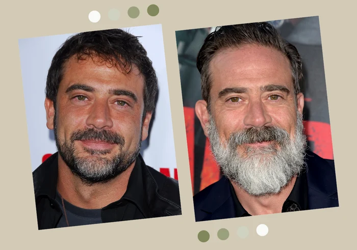 Jeffrey Dean Morgan, în tinerete (în stânga) și în prezent (în dreapta) / fotografii: Getty Images.