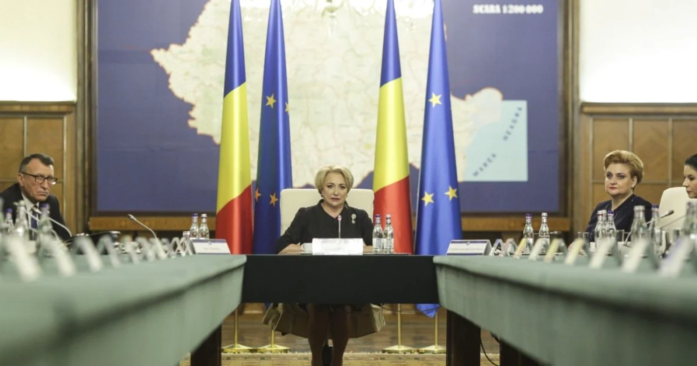 Guvern Viorica Dancila la prima sedinta. FOTO Inquam Photos/Octav Ganea