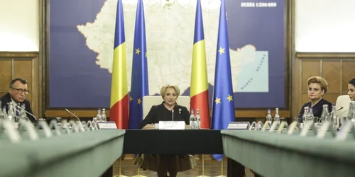 Guvern Viorica Dancila la prima sedinta. FOTO Inquam Photos/Octav Ganea