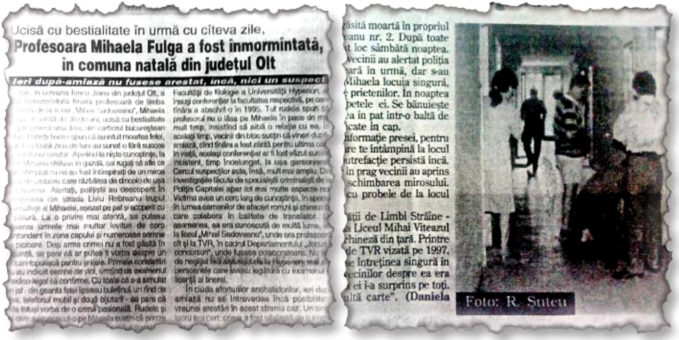 Presa vremii a relatat pe larg despre oribila crimă